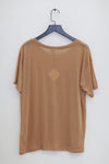 BASERANGE Classic Bamboo Fiber Bamboo Cotton Loose T-shirt Series Collection Round Neck Bottoming Shirt France BAS-TOLO-BL-000-AURAL